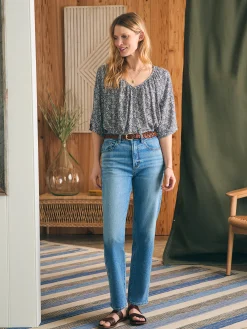 Women Faherty Brand Shirts & Tops*Amira Top -
