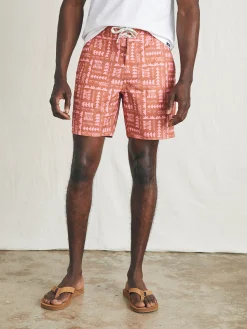 Faherty Brand Swim*Anna Kahalekulu Sunwashed Boardshort -