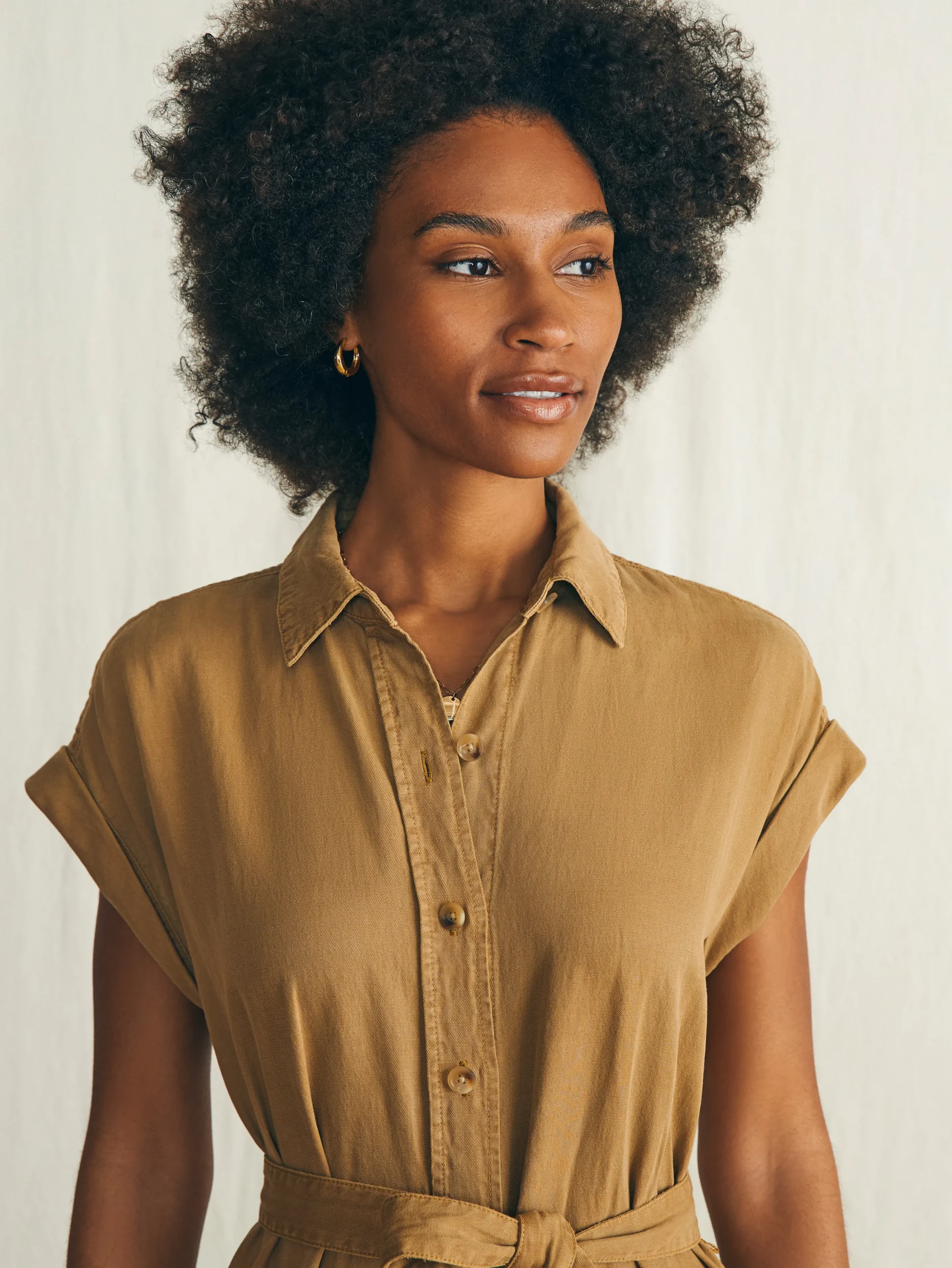 Women Faherty Brand Dresses*Arlie Shirtdress -