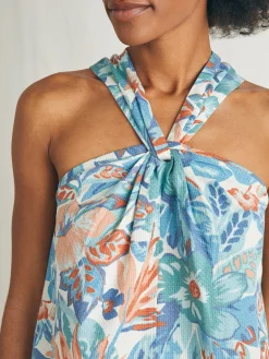 Women Faherty Brand Shirts & Tops*Bay Twist Top -