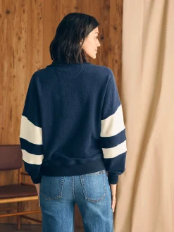 Women Faherty Brand Hoodies & Sweatshirts*Beach Fleece Quarter Zip -