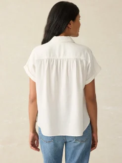 Women Faherty Brand Shirts & Tops*Breeze Shirt -