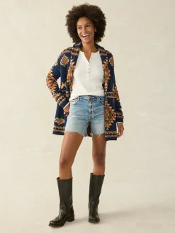Women Faherty Brand Sweaters*B.YELLOWTAIL Lodge Cardigan -