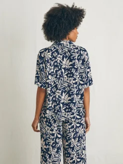 Women Faherty Brand Shirts & Tops*Cabana Camp Shirt -