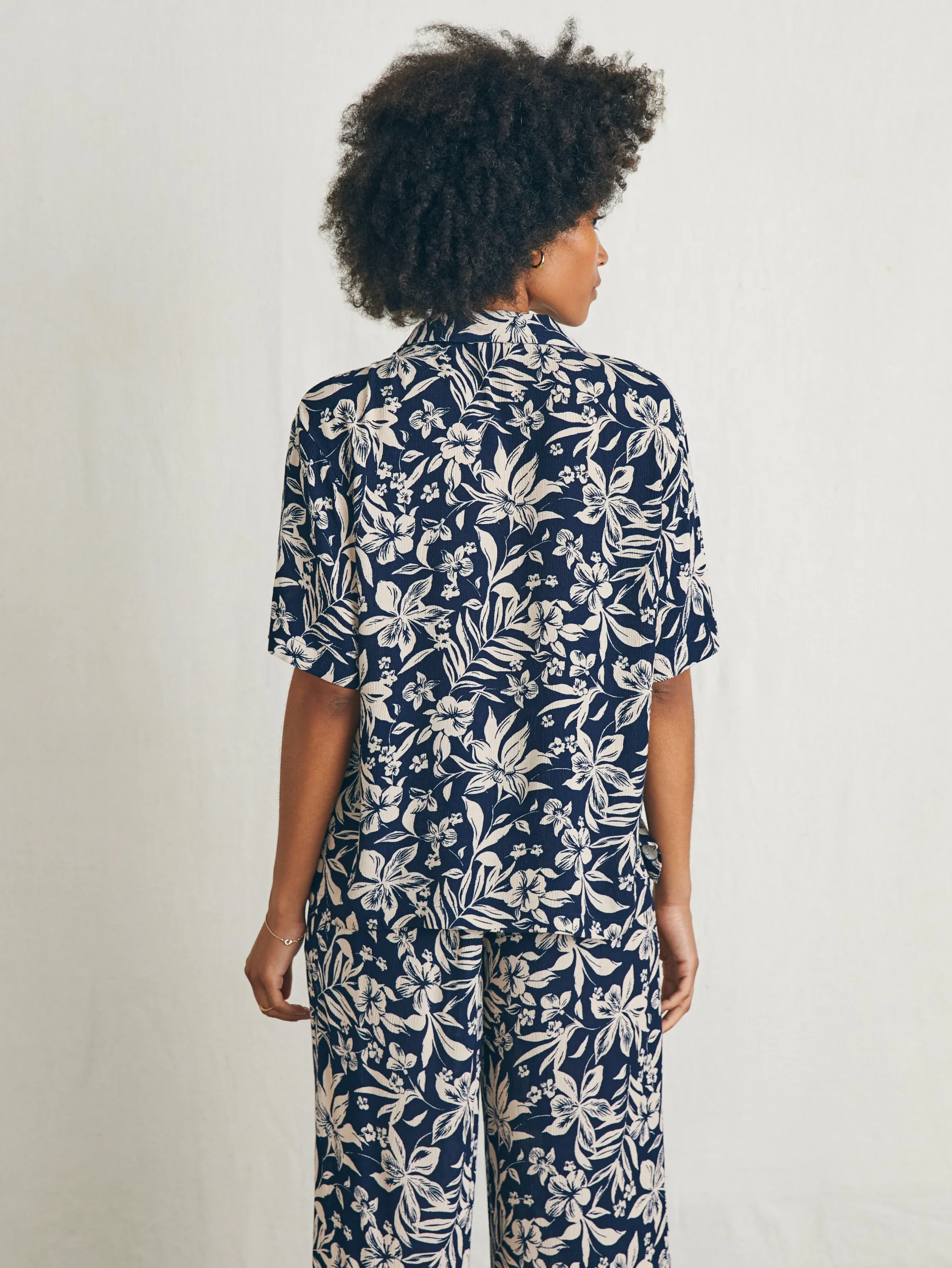 Women Faherty Brand Shirts & Tops*Cabana Camp Shirt -