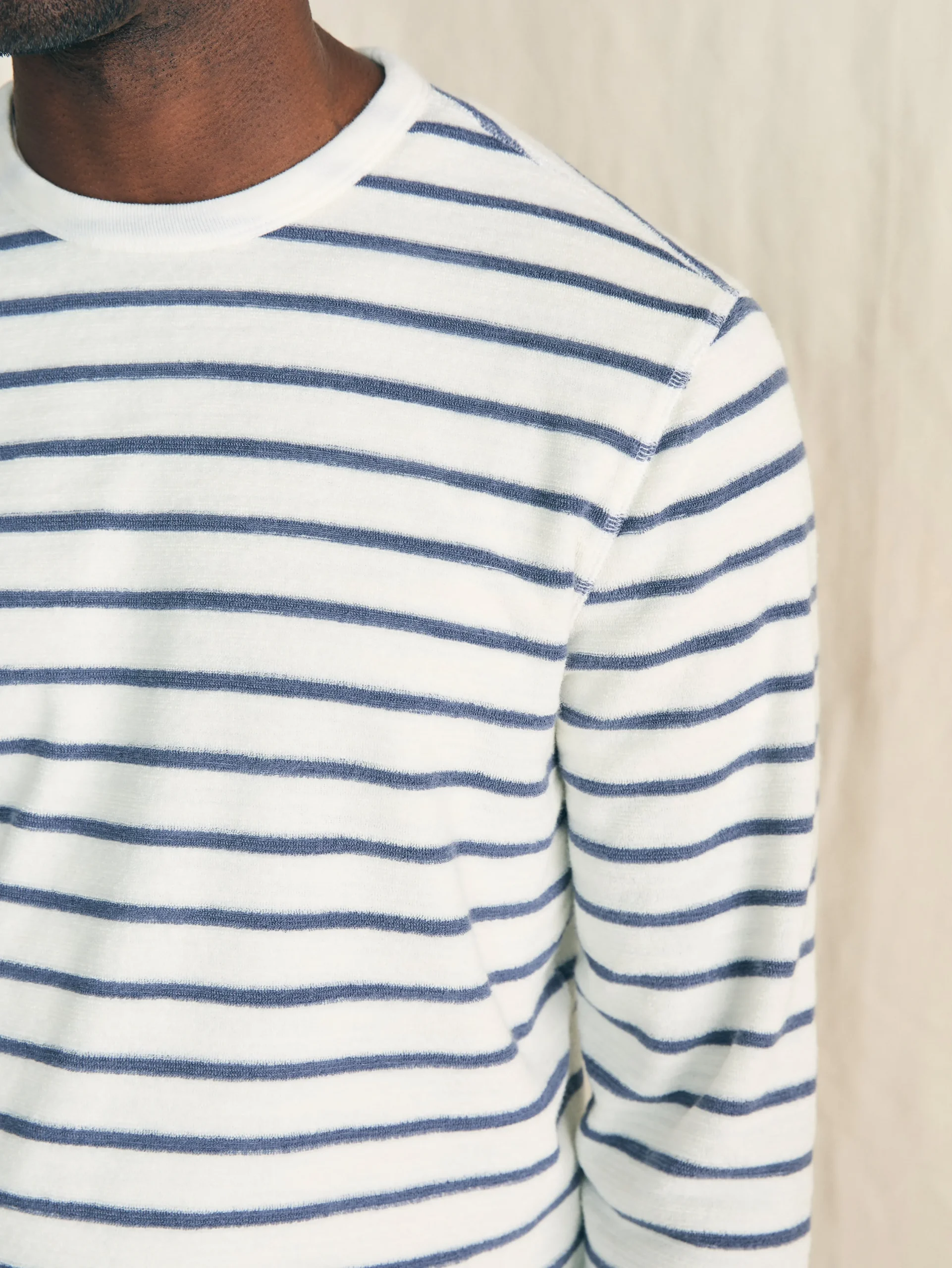 Faherty Brand Hoodies & Sweatshirts*Cabana Towel Terry Crewneck -