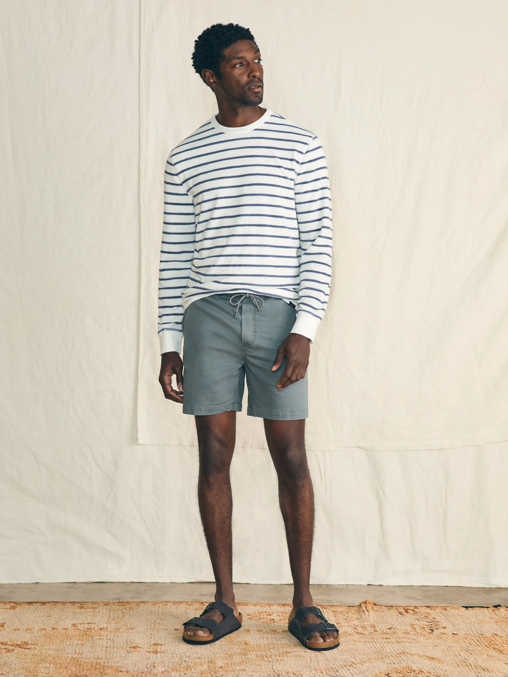 Faherty Brand Hoodies & Sweatshirts*Cabana Towel Terry Crewneck -