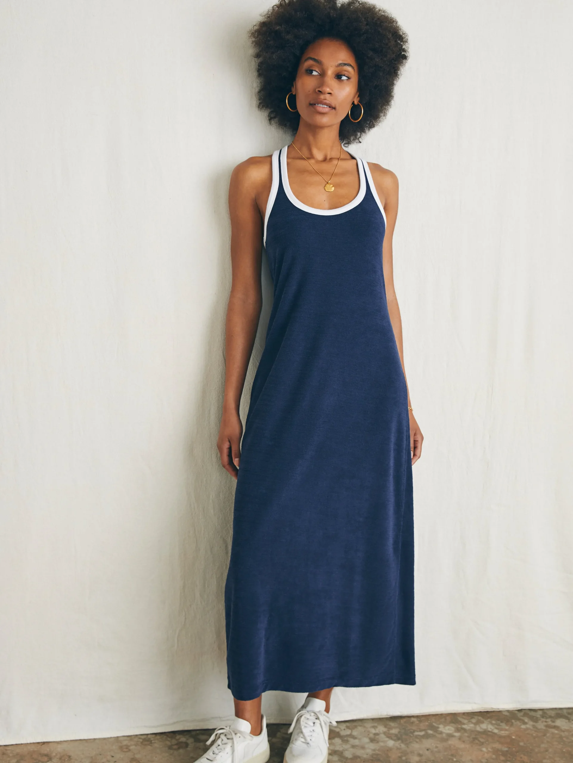 Women Faherty Brand Dresses*Cabana Towel Terry Dress -