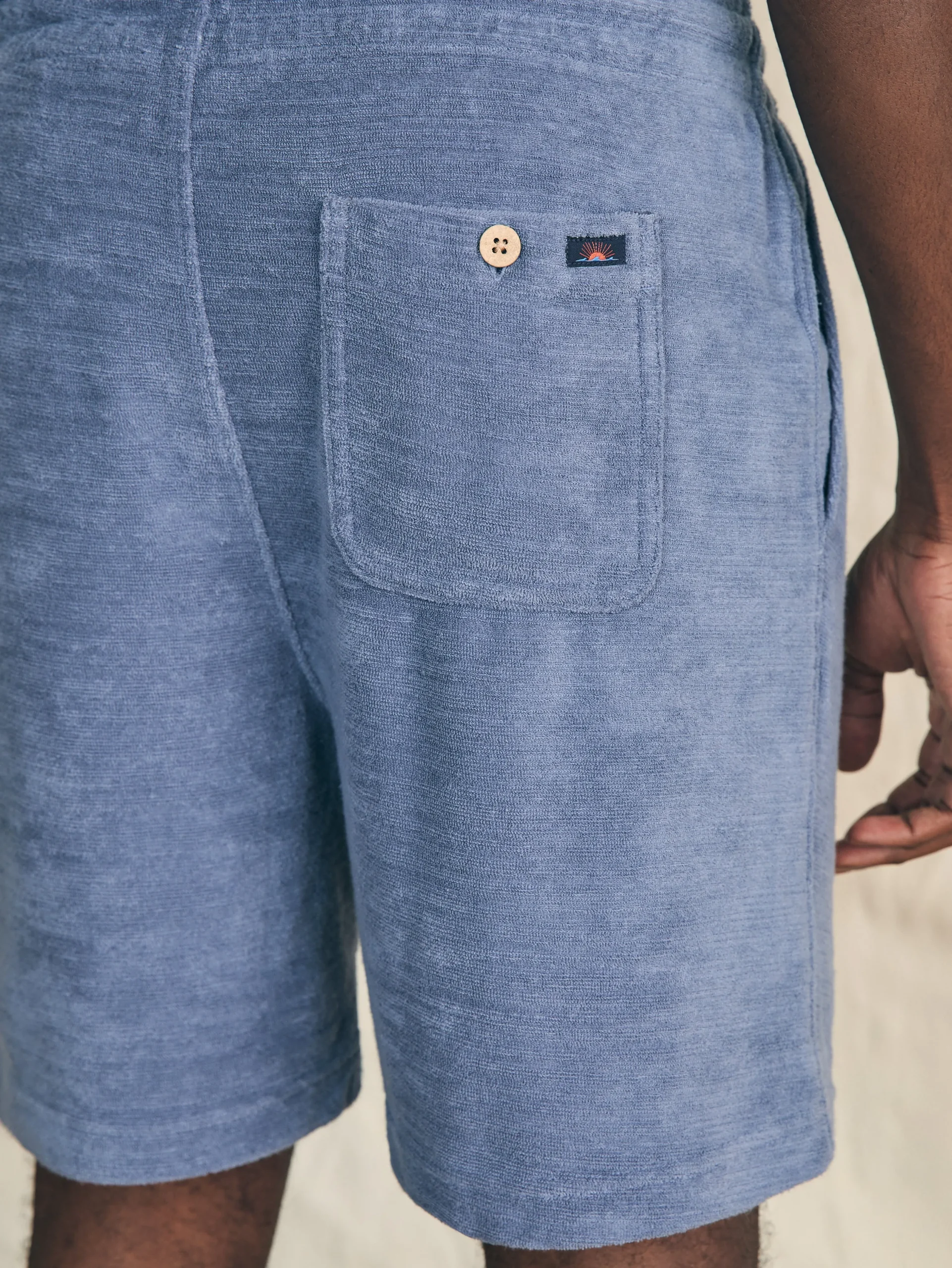 Faherty Brand Shorts*Cabana Towel Terry Sweatshort -
