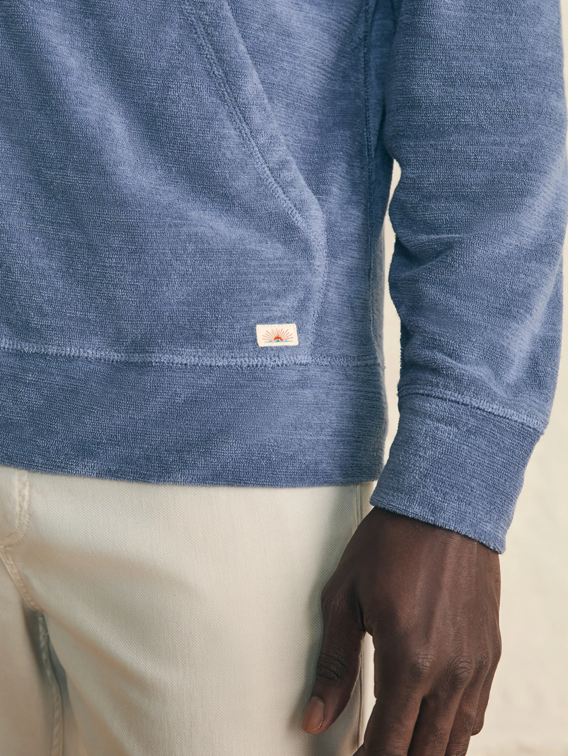 Faherty Brand Hoodies & Sweatshirts*Cabana Towel Terry Zip Hoodie -