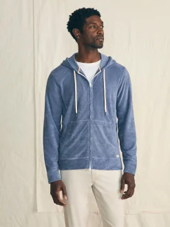 Faherty Brand Hoodies & Sweatshirts*Cabana Towel Terry Zip Hoodie -