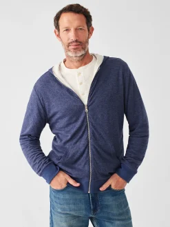 Faherty Brand Hoodies & Sweatshirts*Cloud Cotton Reversible Zip Hoodie -