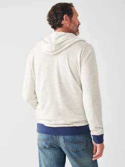 Faherty Brand Hoodies & Sweatshirts*Cloud Cotton Reversible Zip Hoodie -