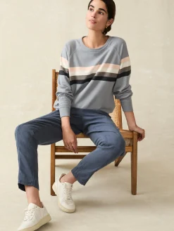 Women Faherty Brand Hoodies & Sweatshirts*Coastal Cloud Crew -