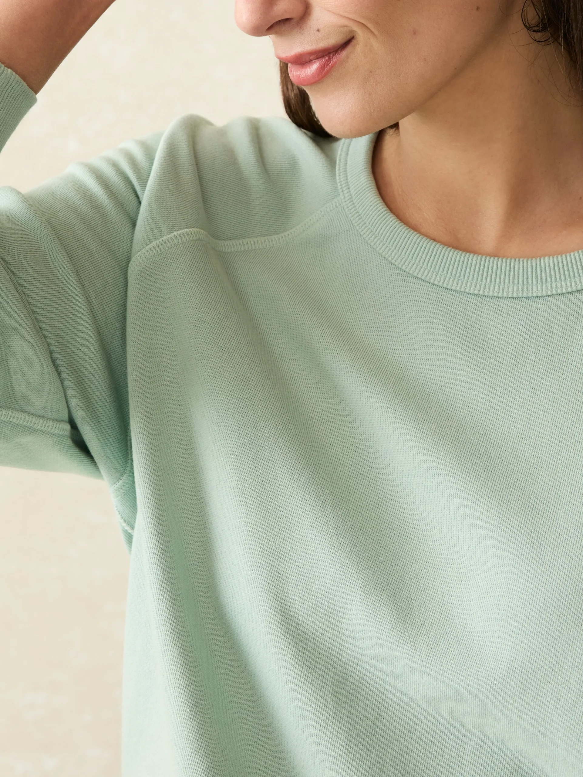 Women Faherty Brand Hoodies & Sweatshirts*Coastal Cloud Crew -