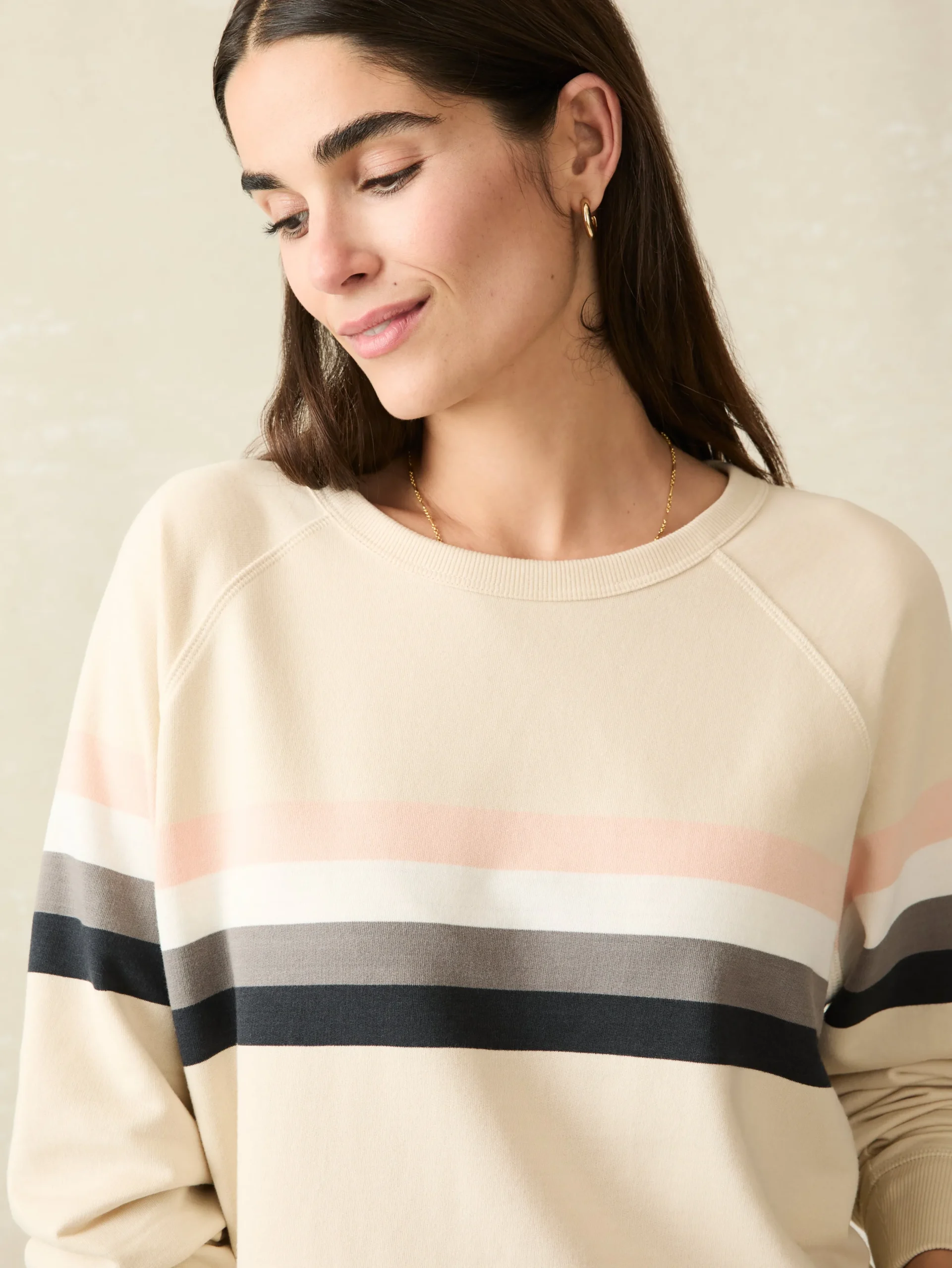 Women Faherty Brand Hoodies & Sweatshirts*Coastal Cloud Crew -