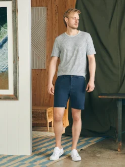 Faherty Brand Shorts*Coastline Stretch Chino Short (8" Inseam) -