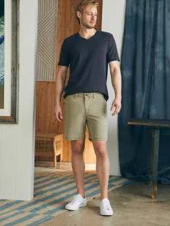 Faherty Brand Shorts*Coastline Stretch Chino Short (8" Inseam) -