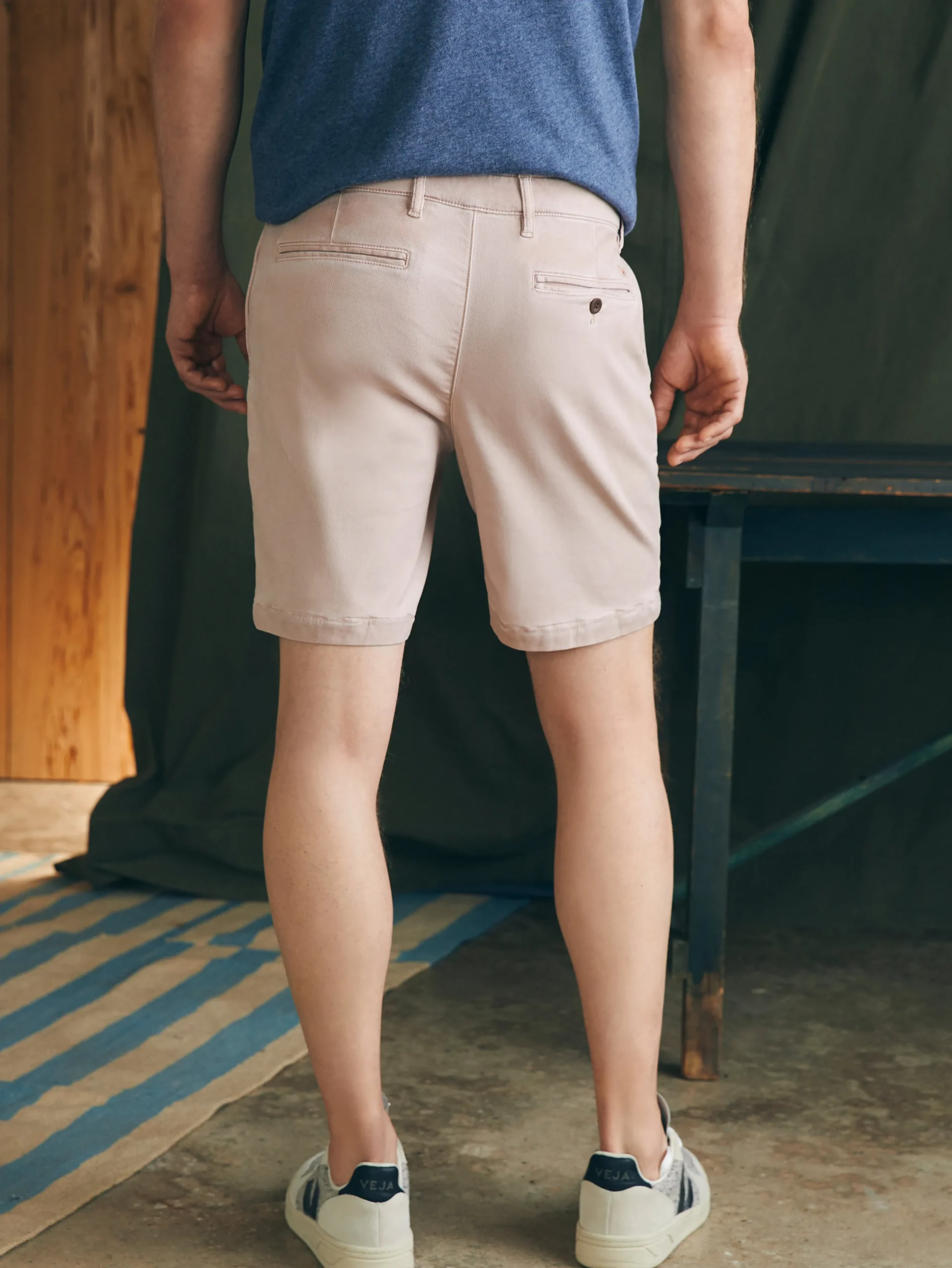 Faherty Brand Shorts*Coastline Stretch Chino Short (8" Inseam) -