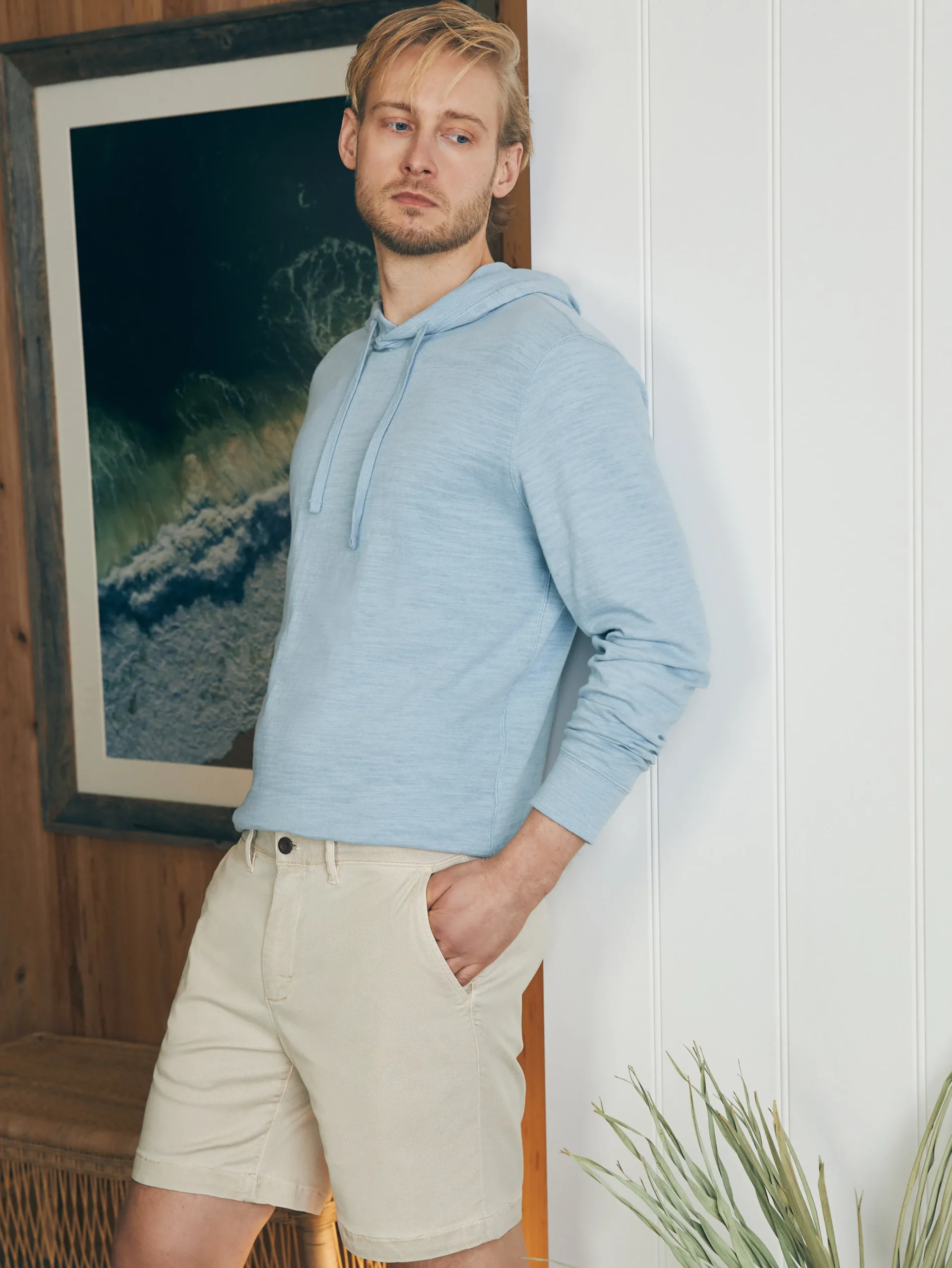 Faherty Brand Shorts*Coastline Stretch Chino Short (8" Inseam) -