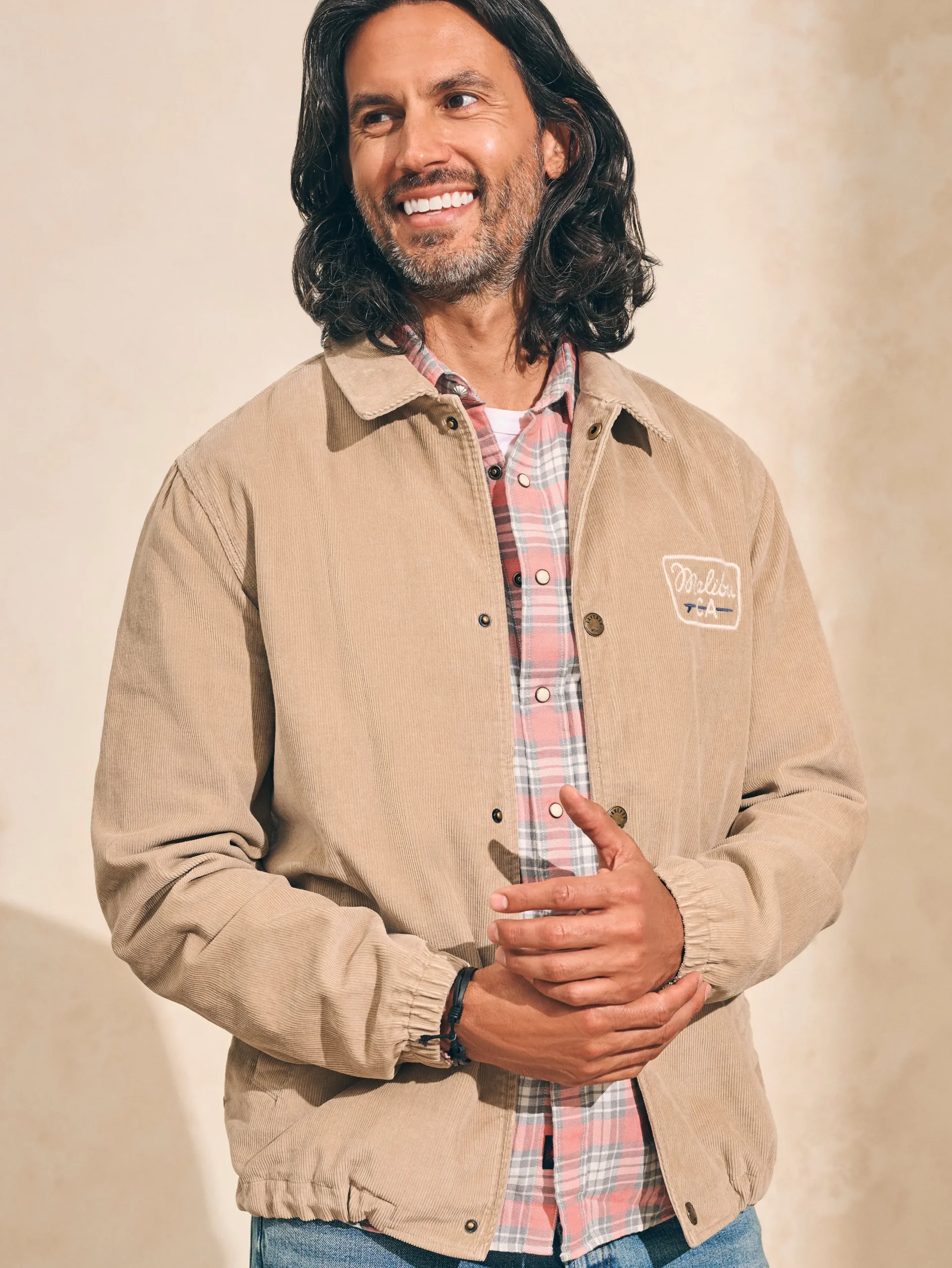 Faherty Brand Jackets & Vests*Corduroy Coaches Jacket -