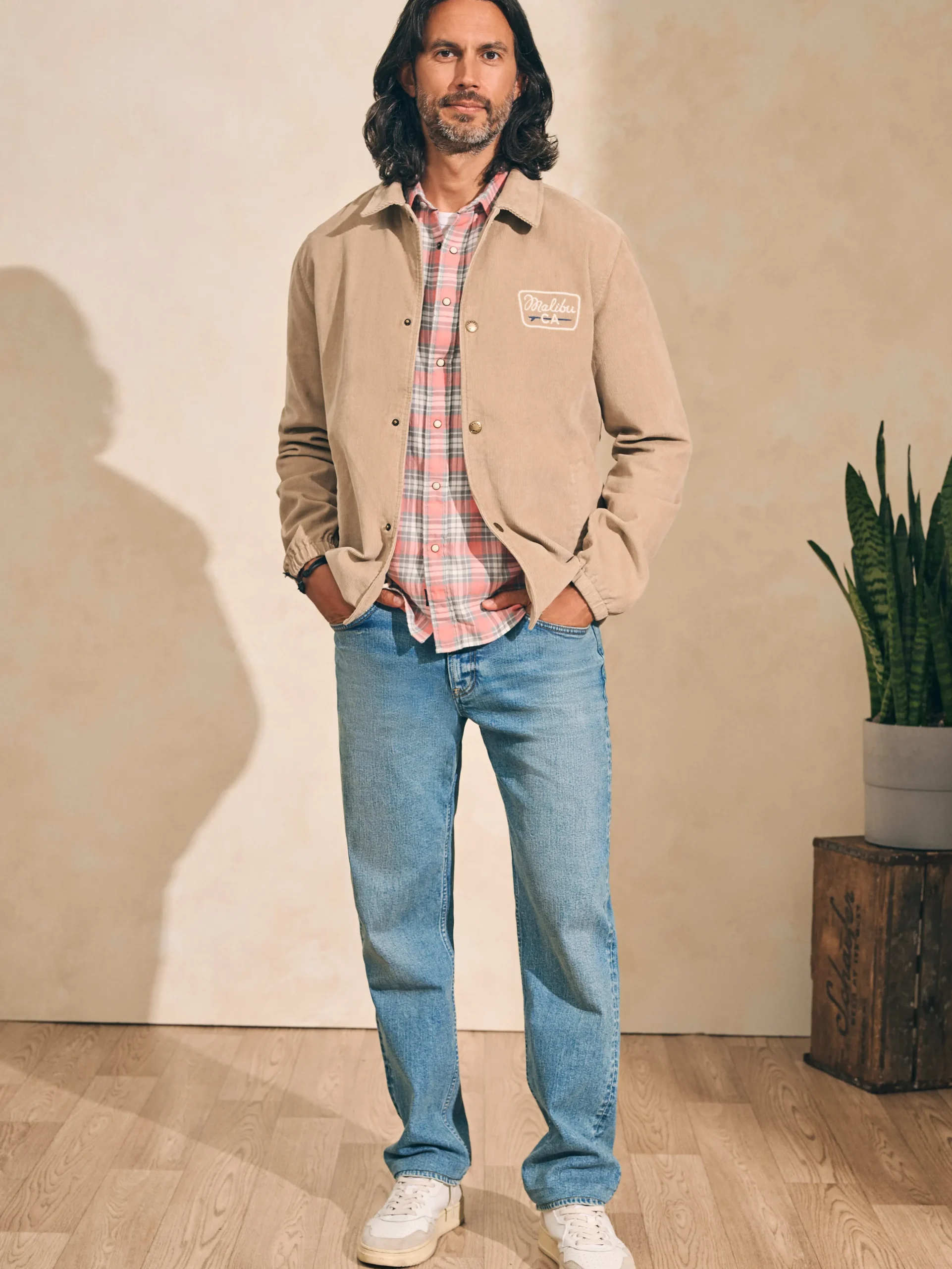 Faherty Brand Jackets & Vests*Corduroy Coaches Jacket -
