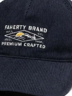 Faherty Brand Hats*Corduroy Patch Hat -