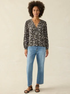 Women Faherty Brand Shirts & Tops*Dakota Top -