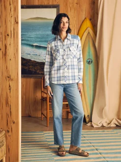 Women Faherty Brand Shirts & Tops*Daly Shirt -