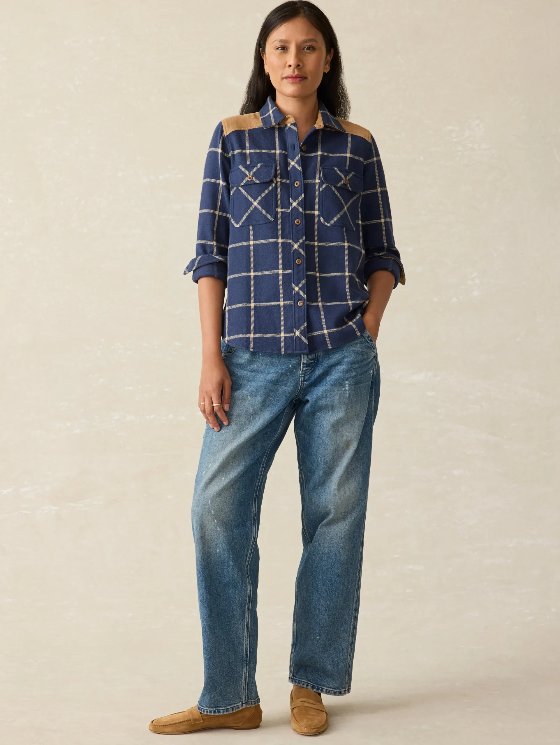 Women Faherty Brand Shirts & Tops*Daly Shirt -