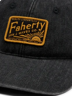 Faherty Brand Hats*Denim Baseball Hat -