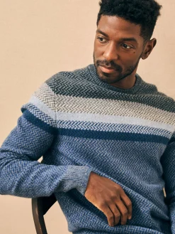 Faherty Brand Sweaters*Donegal Ombre Crew -