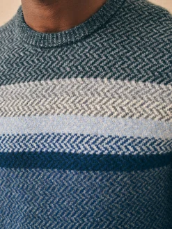 Faherty Brand Sweaters*Donegal Ombre Crew -