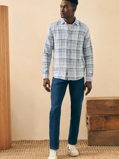 Faherty Brand Shirts*Doublecloth Shirt -