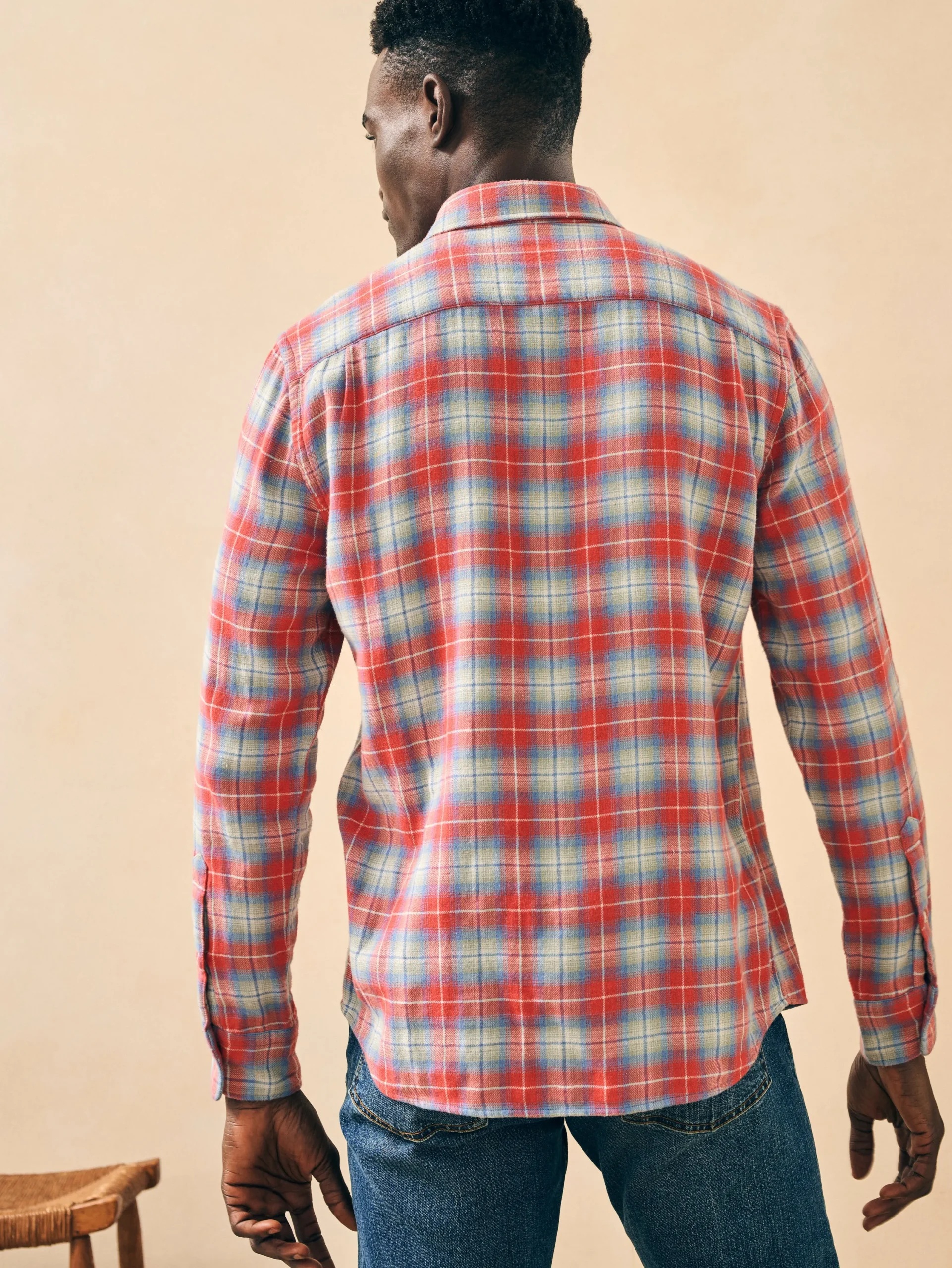 Faherty Brand Shirts*Doublecloth Shirt -