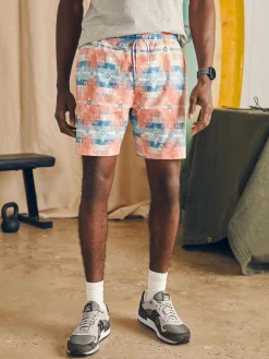 Faherty Brand Shorts|Swim*Doug Good Feather Shorelite Active Swim Short (7" Inseam) -