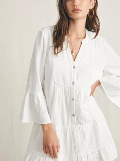 Women Faherty Brand Dresses*Dream Cotton Gauze Kasey Dress -