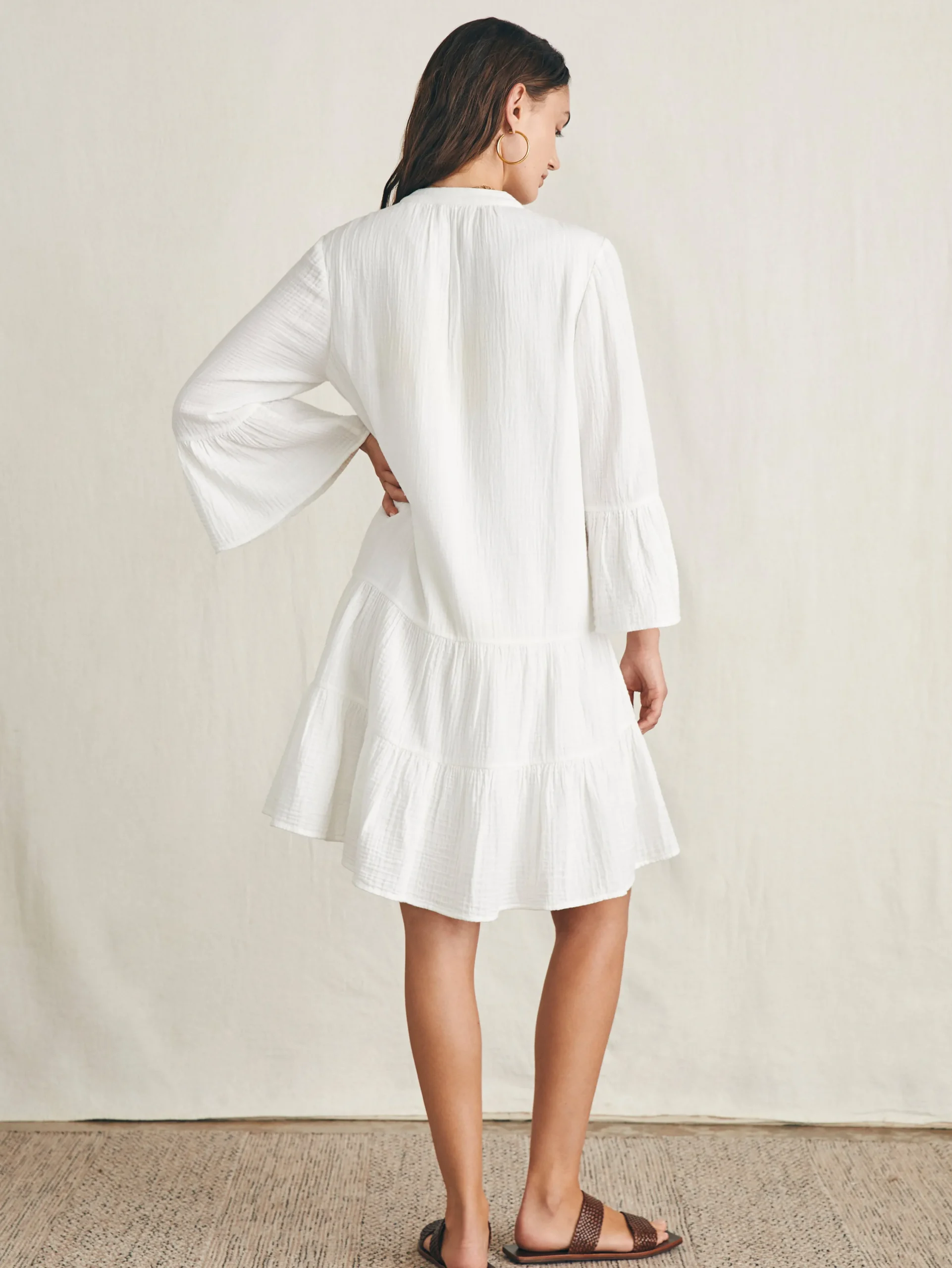 Women Faherty Brand Dresses*Dream Cotton Gauze Kasey Dress -