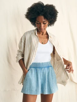 Women Faherty Brand Shorts & Skirts*Dream Cotton Gauze Short -