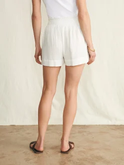 Women Faherty Brand Shorts & Skirts*Dream Cotton Gauze Short -
