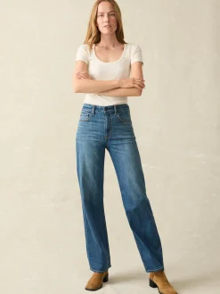 Women Faherty Brand Pants|Jeans*Dream Jean Wide Leg -
