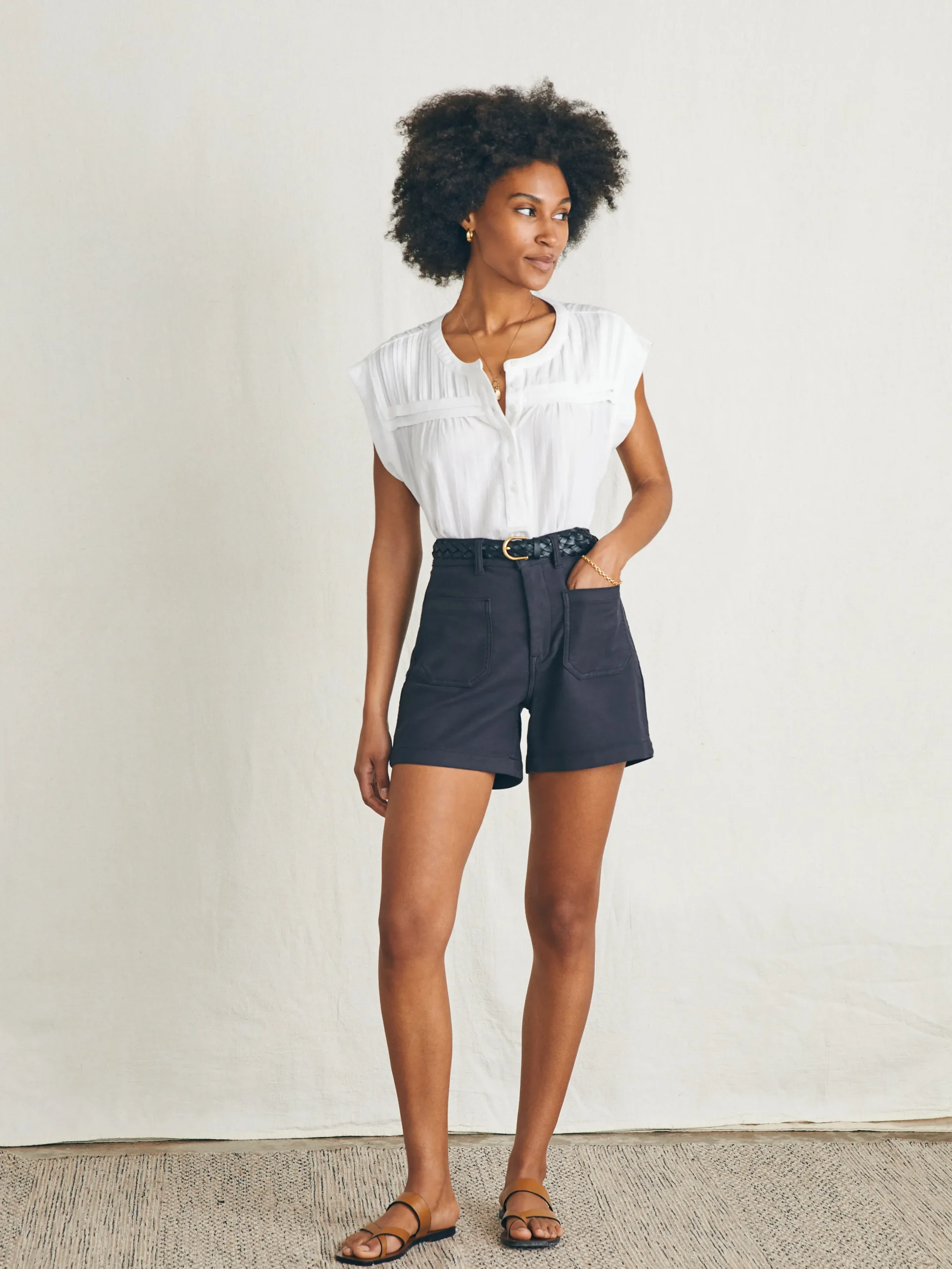 Women Faherty Brand Shirts & Tops*Ellsworth Top -
