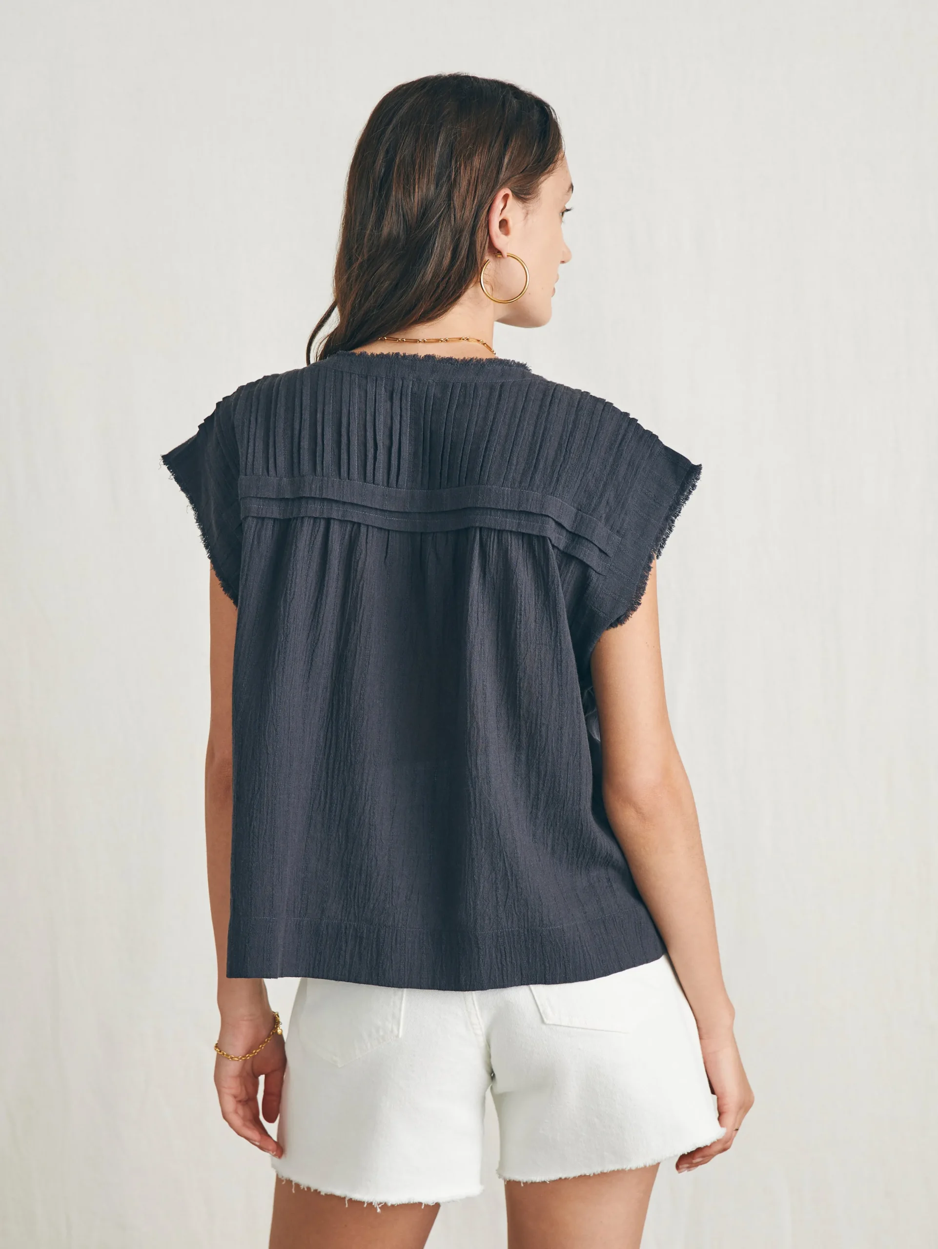Women Faherty Brand Shirts & Tops*Ellsworth Top -