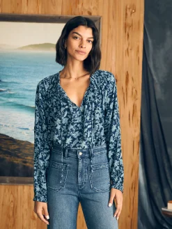 Women Faherty Brand Shirts & Tops*Emery Top -