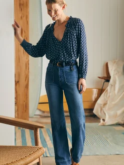 Women Faherty Brand Shirts & Tops*Emery Top -