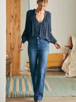 Women Faherty Brand Shirts & Tops*Emery Top -