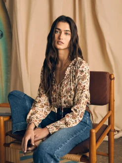 Women Faherty Brand Shirts & Tops*Emery Top -