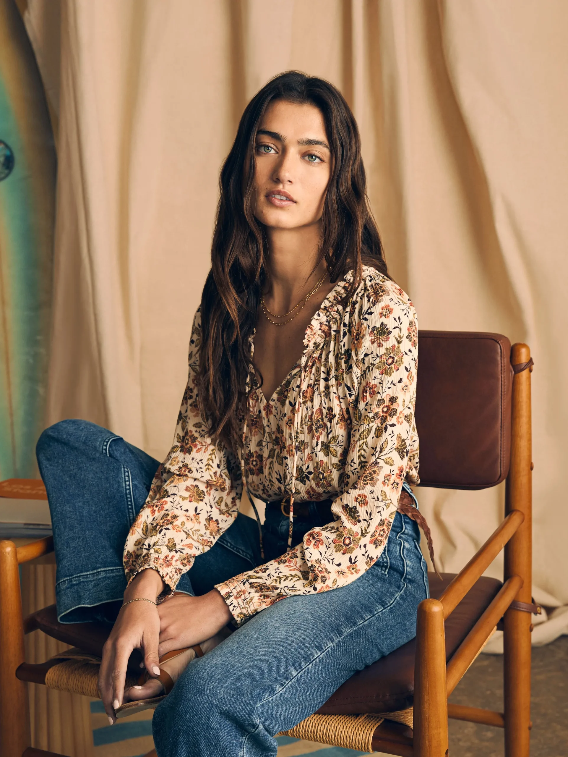 Women Faherty Brand Shirts & Tops*Emery Top -