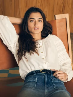 Women Faherty Brand Shirts & Tops*Enna Top -