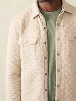 Faherty Brand Jackets & Vests*Epic Quilted Fleece CPO (Tall) -